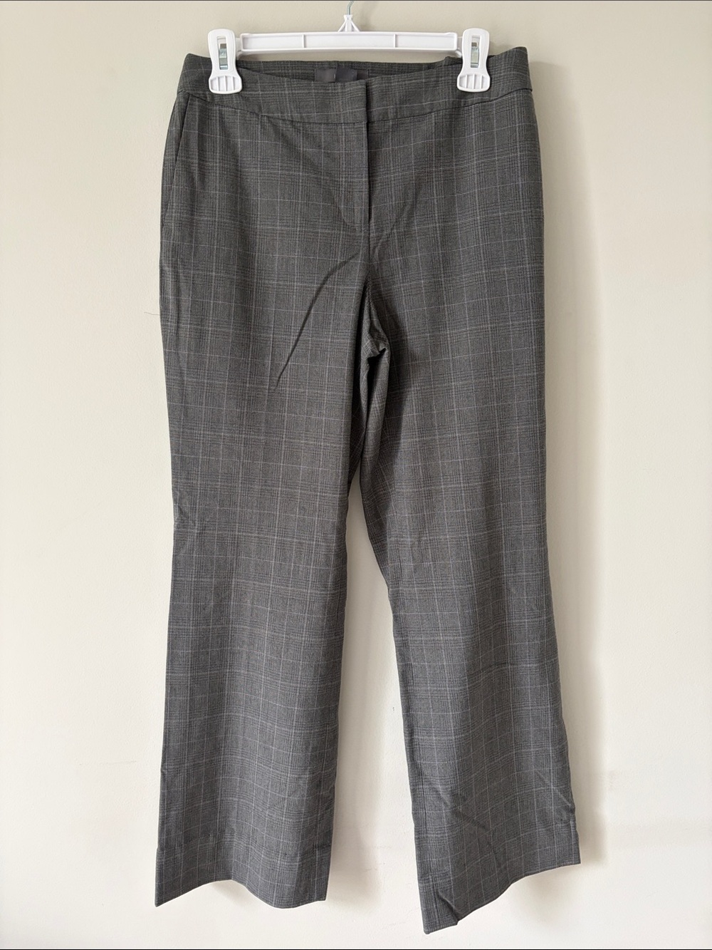Gray Windowpane Men’s Dress Pants